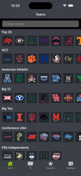 Game screenshot College Football Schedules '23 mod apk