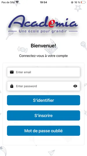 Academia App screenshot 1