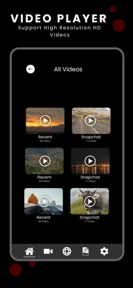 Game screenshot All Video Player: HD Media apk