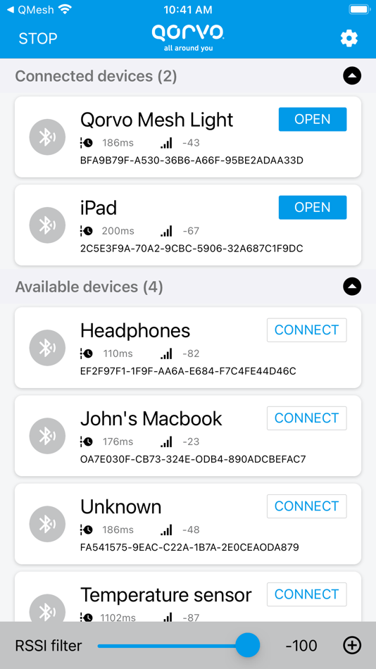 #1. Qorvo Connect (iOS) 由: Qorvo