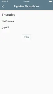 algerian phrasebook iphone screenshot 3