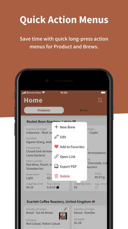 iBrewCoffee - Coffee Journal screenshot-5