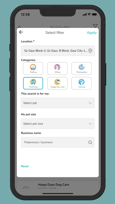 BookYourPet Screenshot