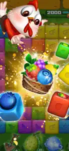 Fruit Funny Blocks: farm cubes screenshot #5 for iPhone