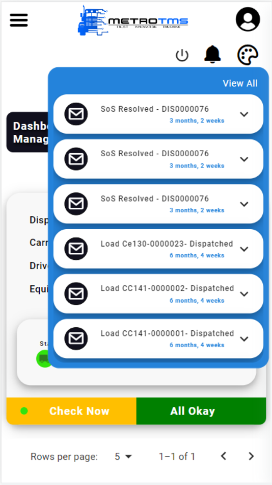 #6. MetroTMS (iOS) 由: FleetDrive360