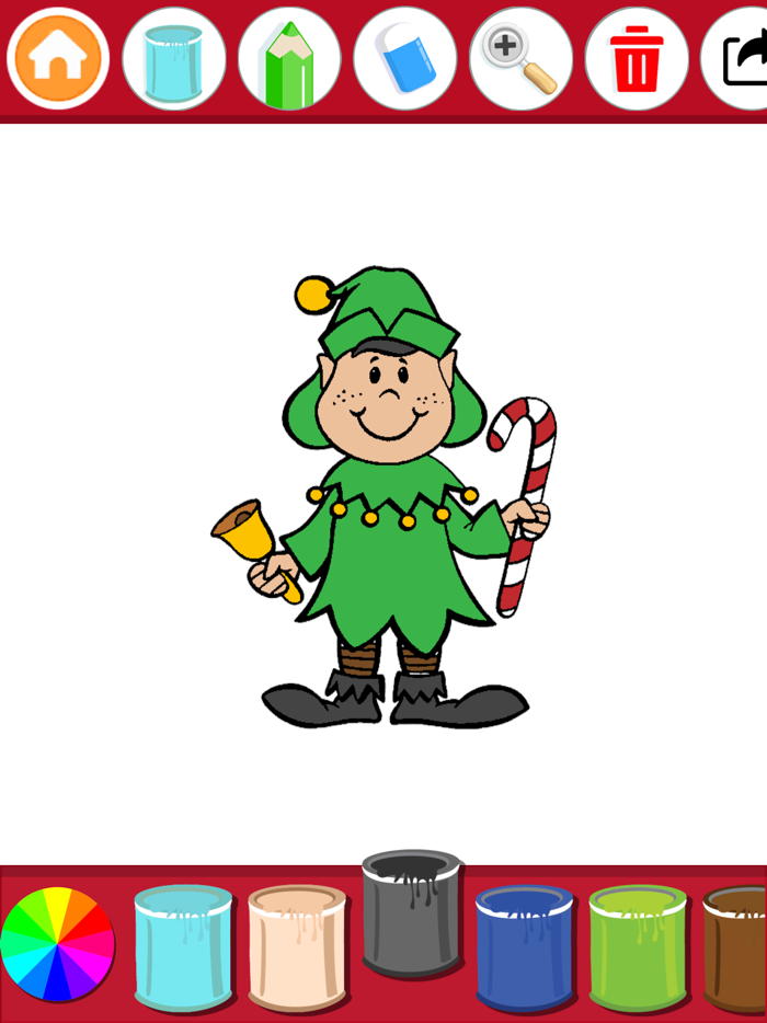 Christmas Coloring Book  Kids