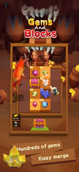 Game screenshot Gems and Blocks apk