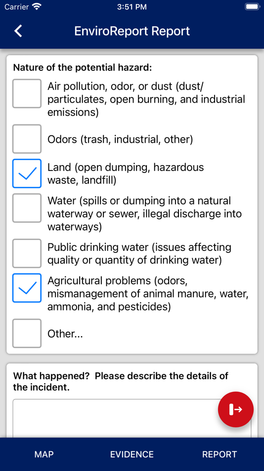 #5. EnviroReport (iOS) 由: ChicAgo Center for Health and EnvironmenT