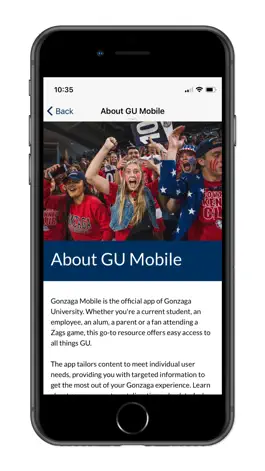 Game screenshot Gonzaga Mobile apk