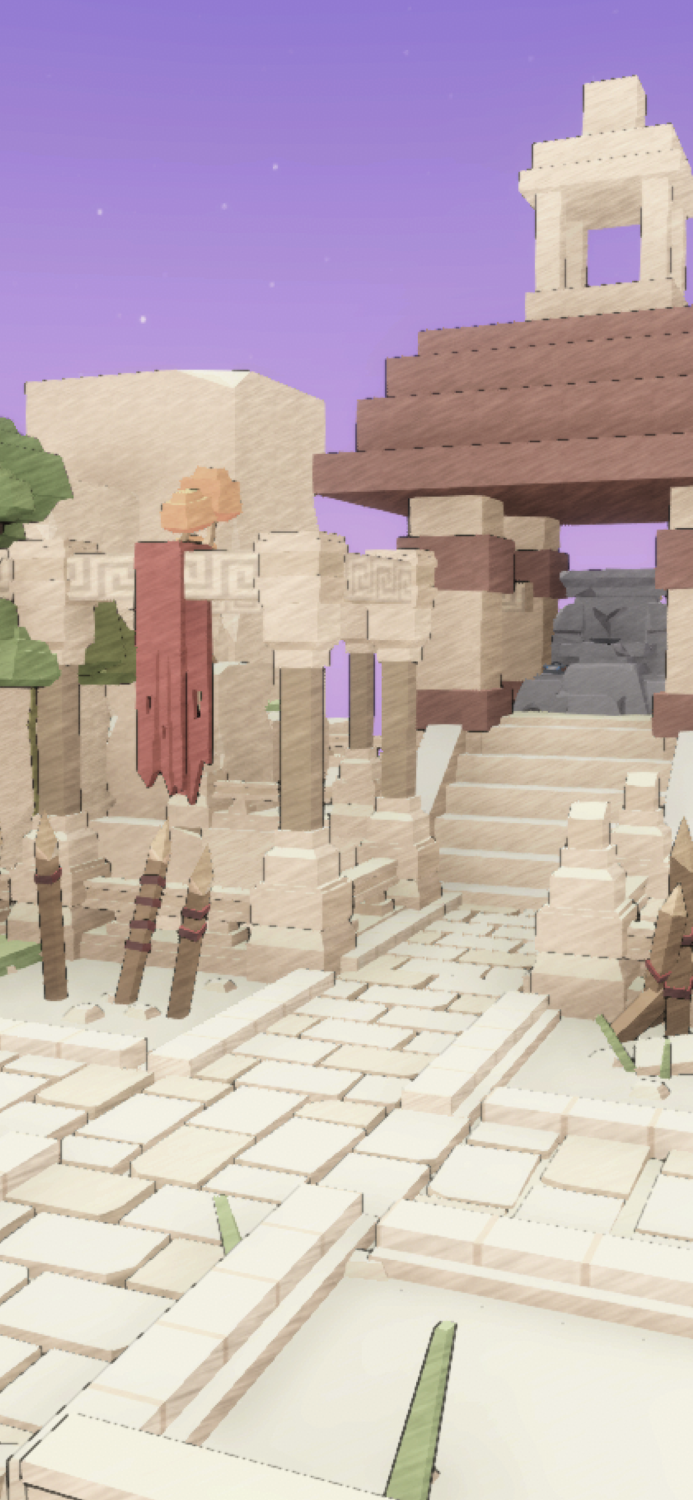 Escape Game Sketch ruins