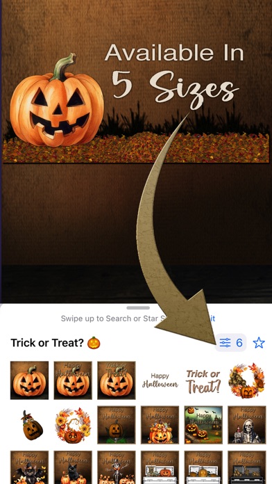 Trick or Treat? Stickers Screenshot