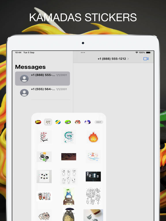 Screenshot #5 pour Kadamas Stickers