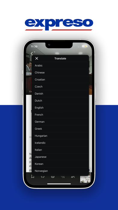 Diario Expreso Ecuador Screenshot
