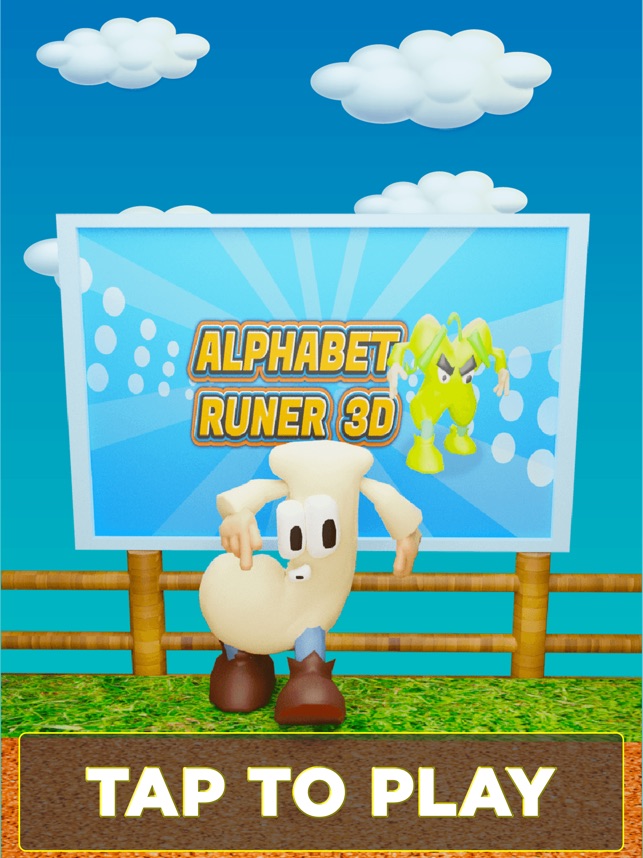 Letter Runner 3D alphabet lore for Android - Free App Download