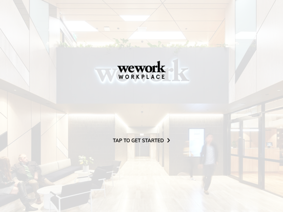 WeWork Workplace Visitor Kiosk