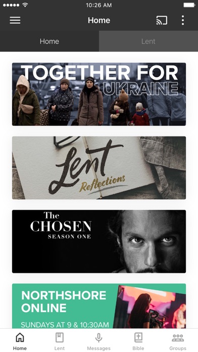 Northshore Community Church Screenshot