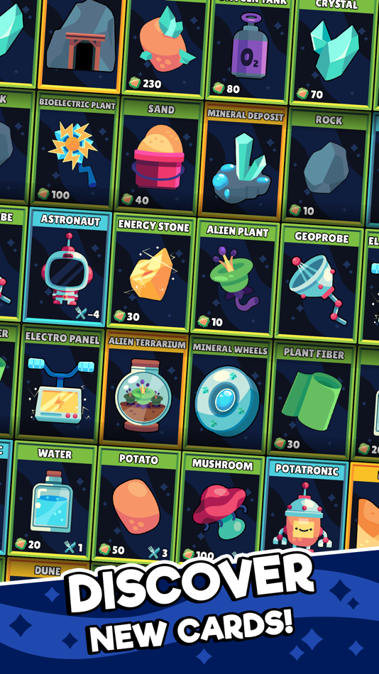 #4. Potatoes on Mars: Stack Cards (iOS) Podle: TPG TECNOLOGIA DA INFORMACAO LTDA
