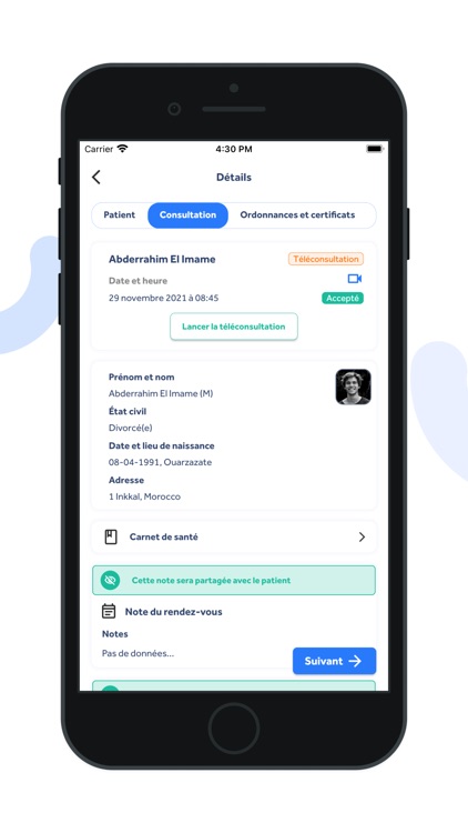 dokPro - application Médecins