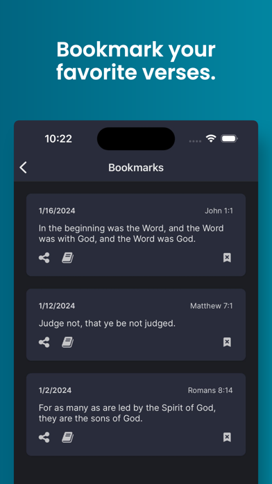 Bible: Daily Verse Screenshot