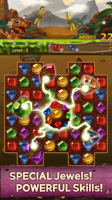 Jewels Dino Age Screenshot