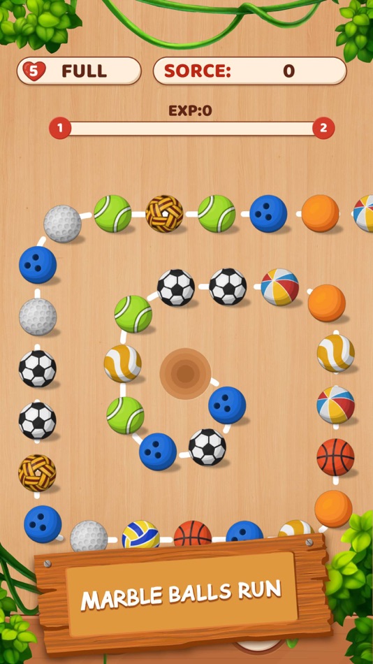 #3. Marble Balls Run (iOS) 由: MNMFUN