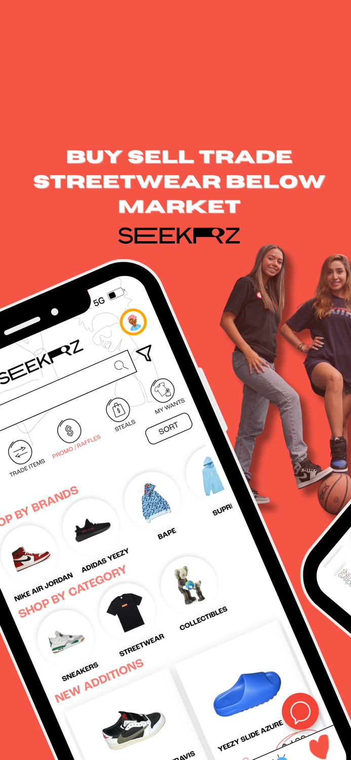 Seekrz Buy and Sell Streetwear