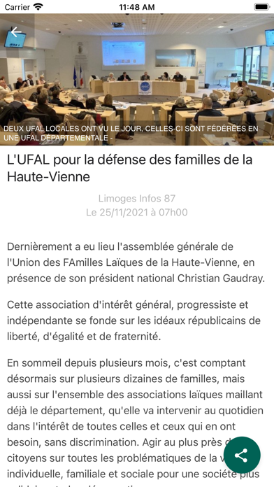 Limoges Infos 87 Screenshot