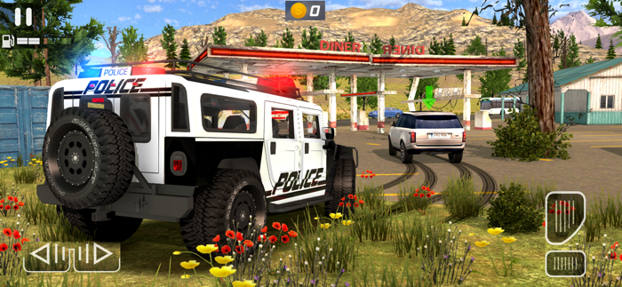 Police Drift Car Driving