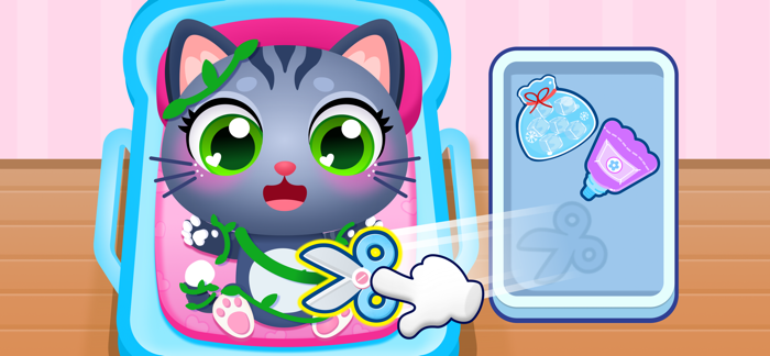 Cat and Kitty Vet Game for Kids