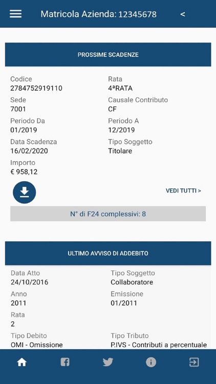 INPS Cassetto Art Com