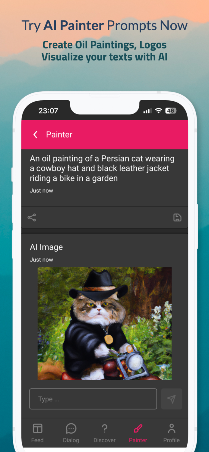 AI Chat Bot and Painter Starter