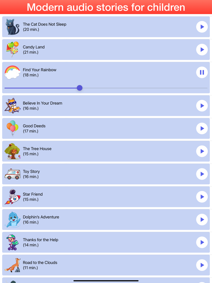 Bedtime stories for calm kids