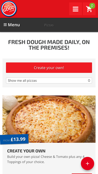 Pizza GoGo: Food Delivery Screenshot