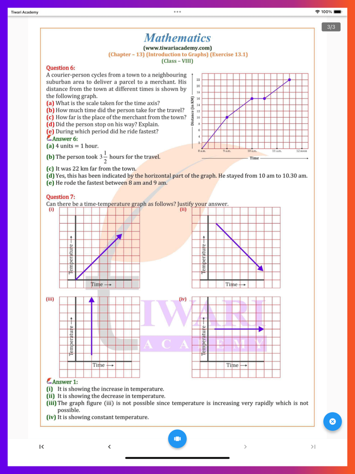 Class 8 Maths Solutions