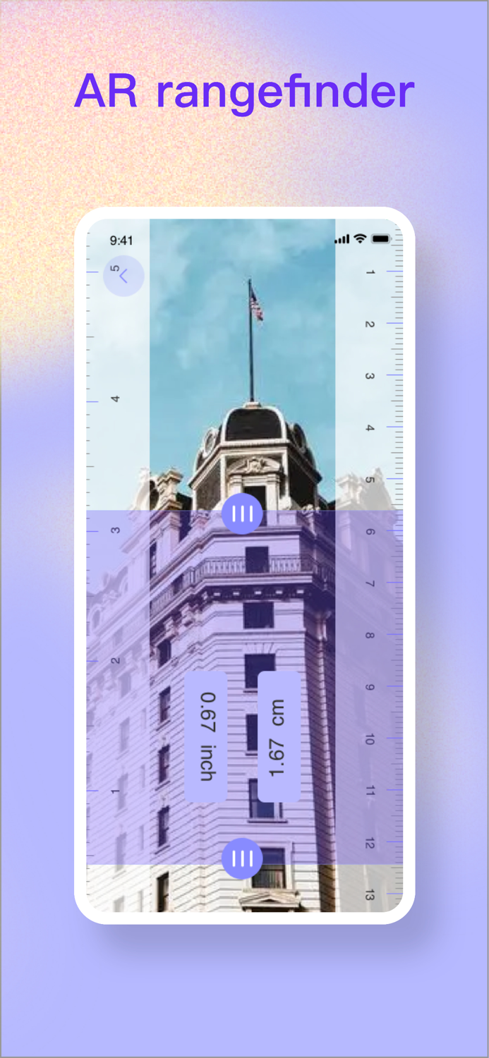 AR Ruler-Measure Tape  Length