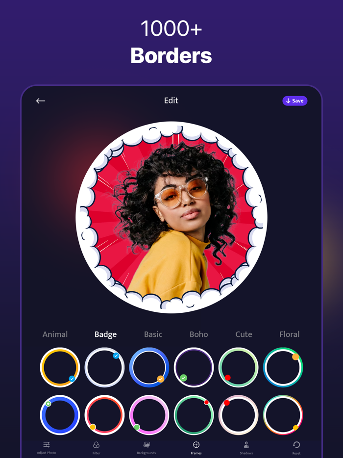 Profile AI PFP Maker Borders