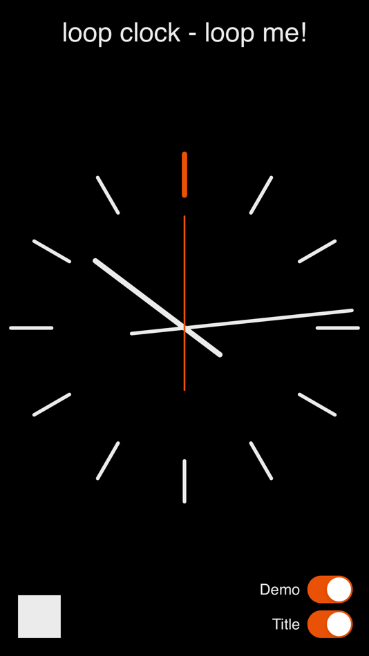 #3. loop clock (iOS) Podle: viveroo GmbH