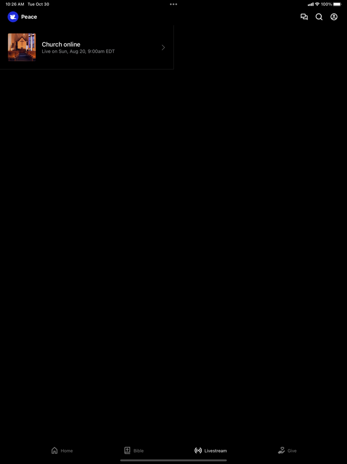 Peace Lutheran Houghton