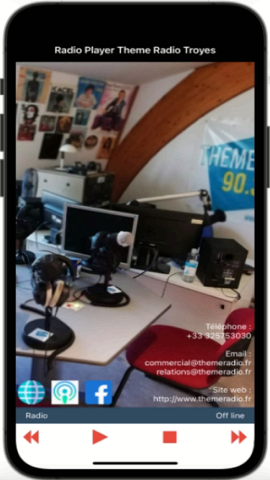 Theme Radio Troyes Screenshot