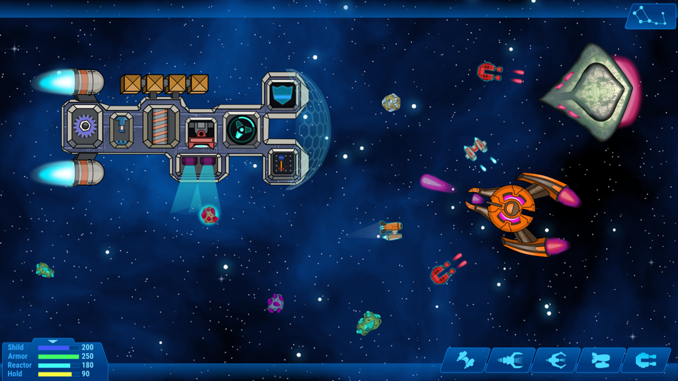 #3. Stellar Mines: Space Miner 2D (iOS) 由: Ihor Tykhonov