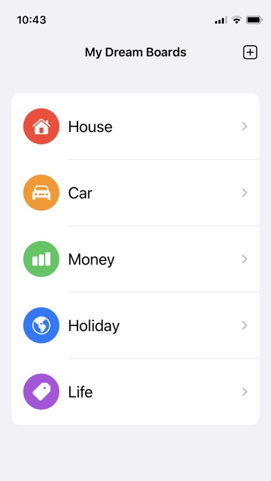 Dream Board Screenshot
