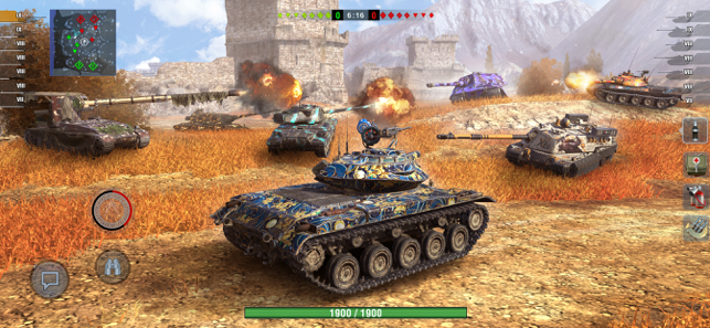 ‎World of Tanks Blitz: 3D char Capture d'écran