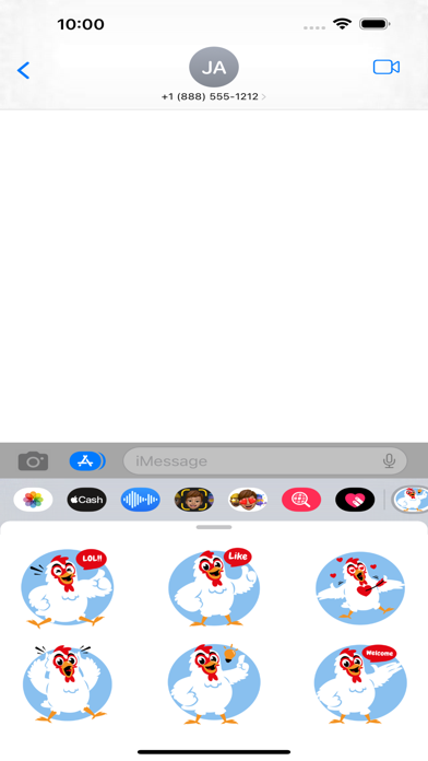 cheerful rooster Screenshot