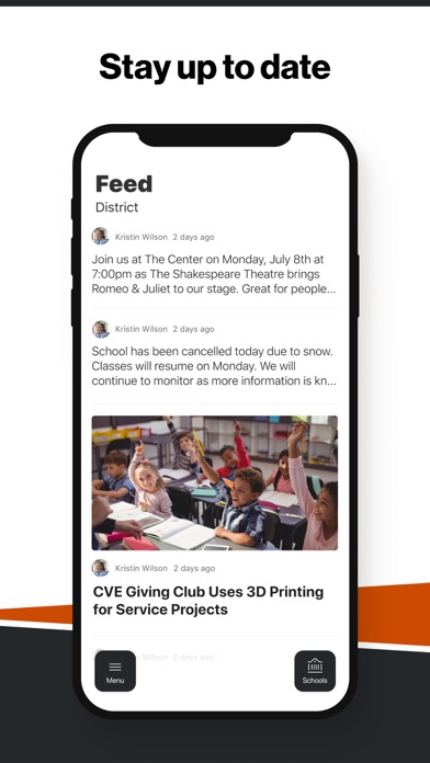 United Township High School Screenshot
