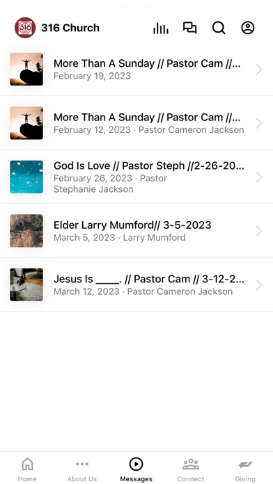 The 316 Church ICT Screenshot