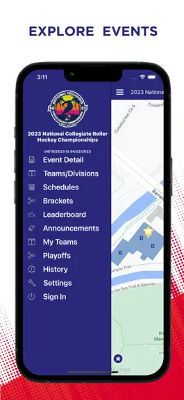 Game screenshot NCRHA Collegiate Roller Hockey hack
