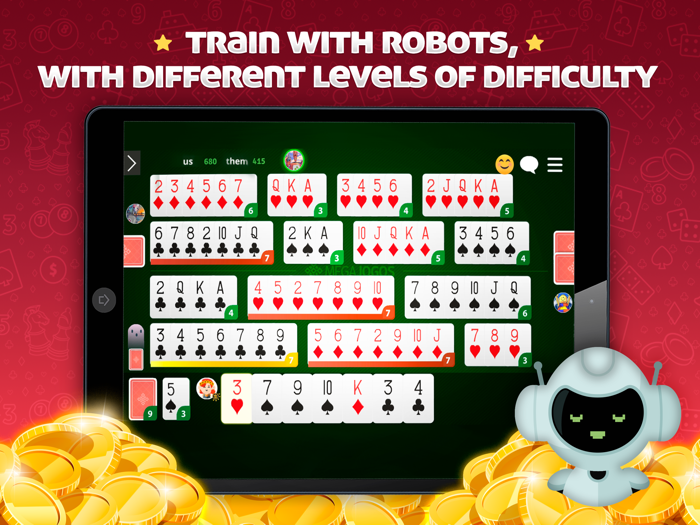 Buraco MegaJogos Cartas