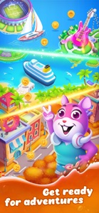 Summer Friends match 3 puzzles screenshot #2 for iPhone