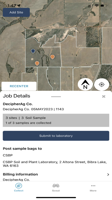 DecipherAg Mobile Screenshot