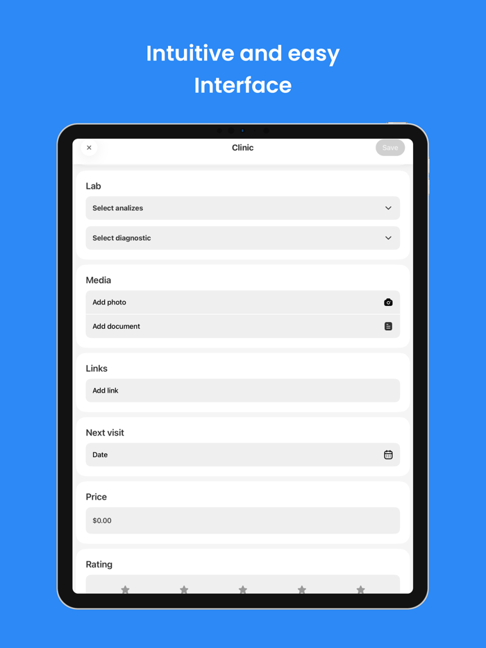 Med History — Сlinical records